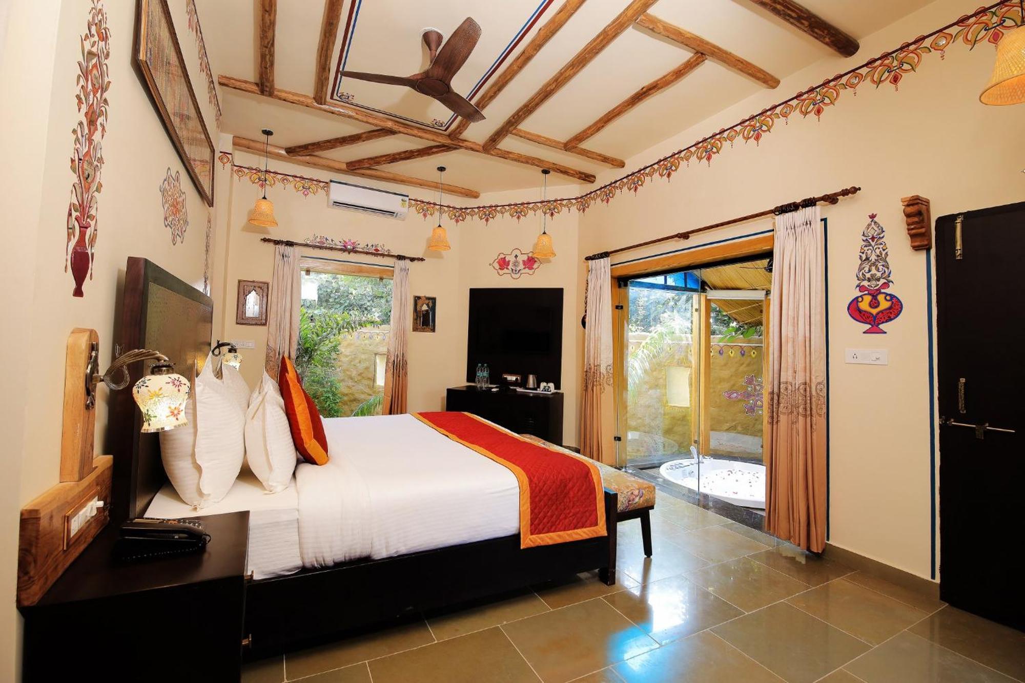 เนเจอร์ วิลเลจ รีสอร์ต Hotel พุชการ์ ภายนอก รูปภาพ