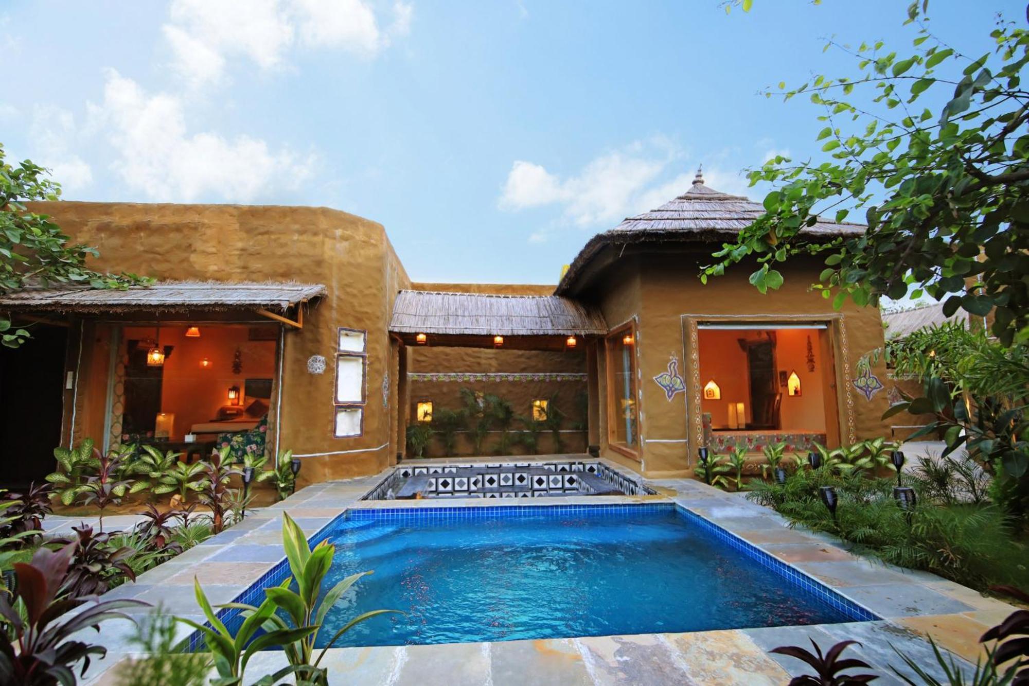 เนเจอร์ วิลเลจ รีสอร์ต Hotel พุชการ์ ภายนอก รูปภาพ